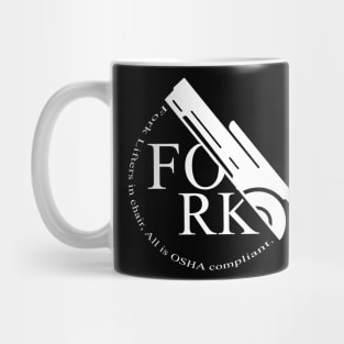 Fork Lift NERV Parody Mug